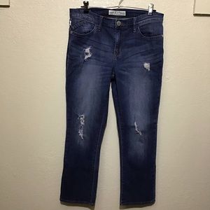 Rock & Republic “Kendall” distressed jeans